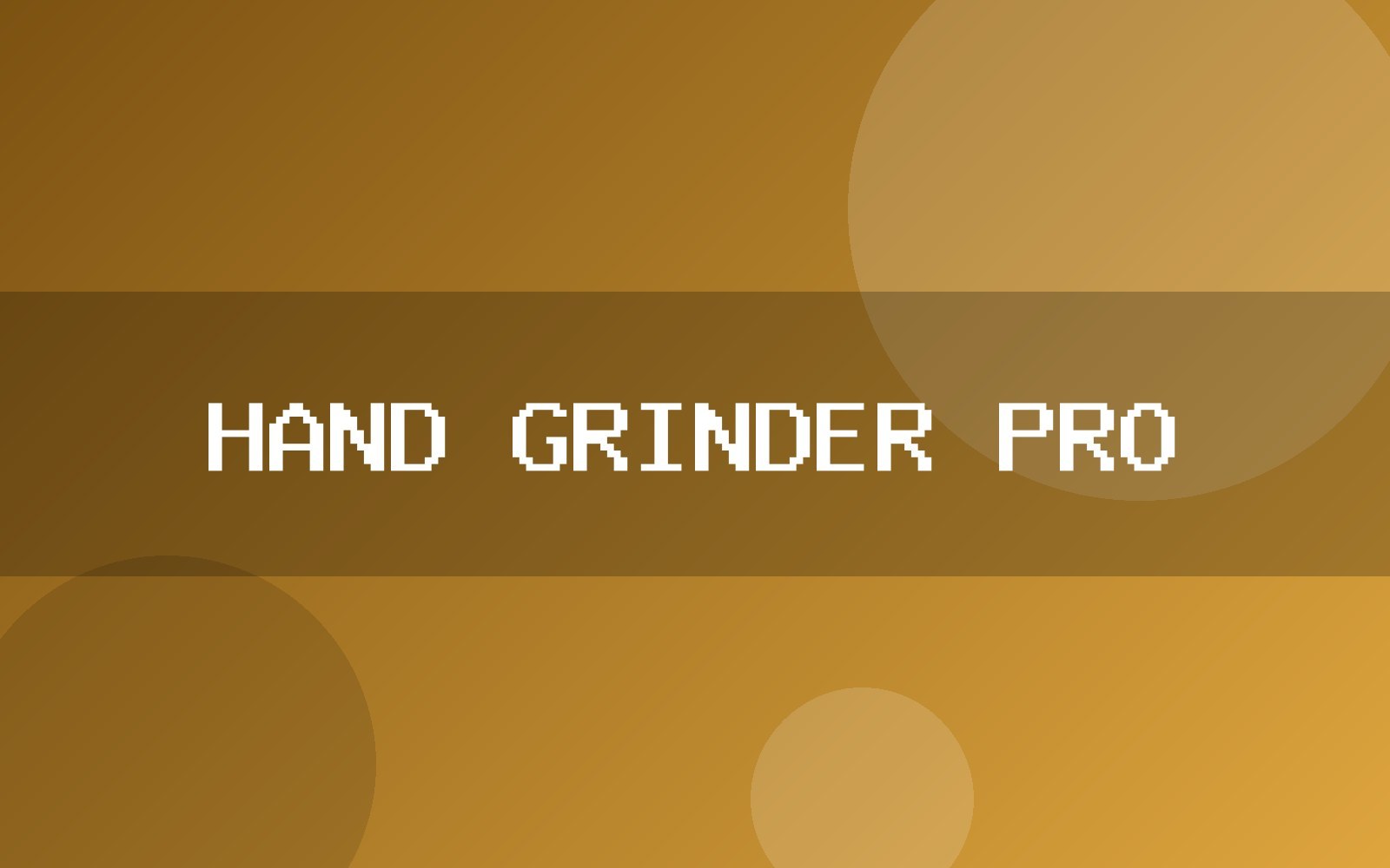 Hand Grinder Pro